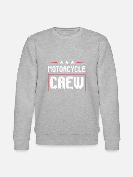 Motorcycle Crew - Stanley/Stella CHANGER Unisex Organic Sweatshirt - heather grey