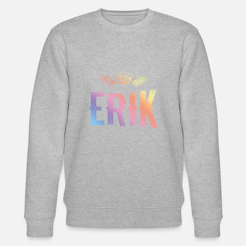 Erik - Stanley/Stella Unisex Bio-Sweatshirt CHANGER  - Grau meliert