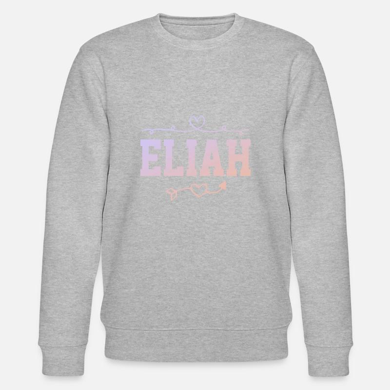 Élie - Sweat bio CHANGER Stanley/Stella Unisexe - gris chiné