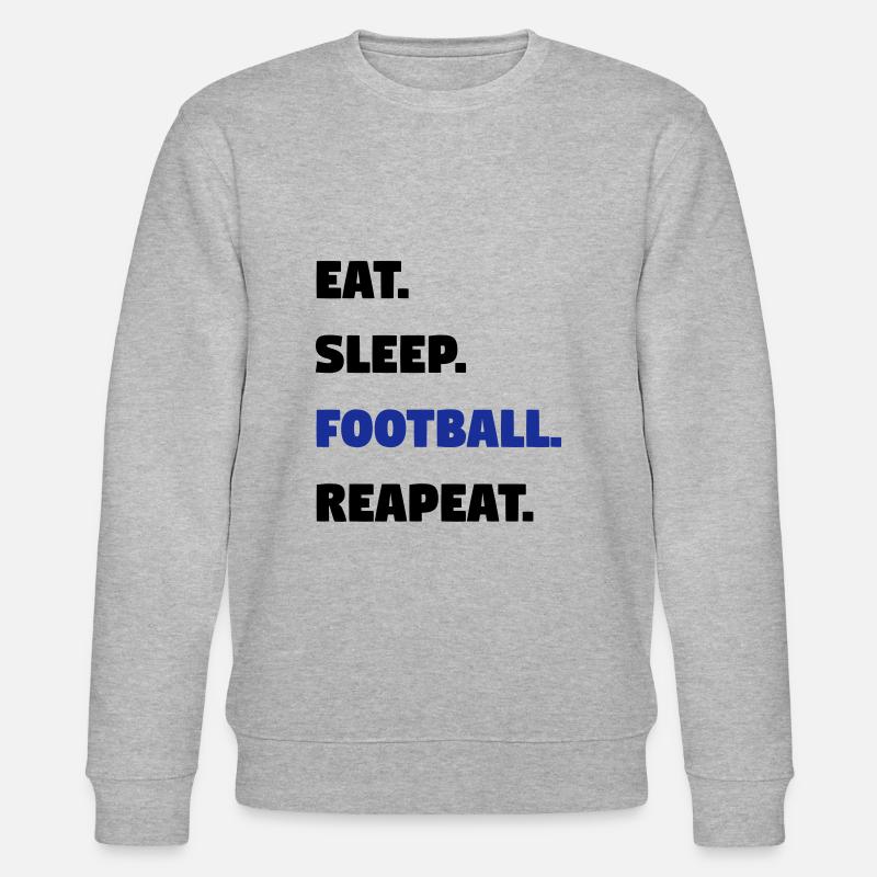 Fußball geschenkidee geschenk - Stanley/Stella Unisex Bio-Sweatshirt CHANGER  - Grau meliert
