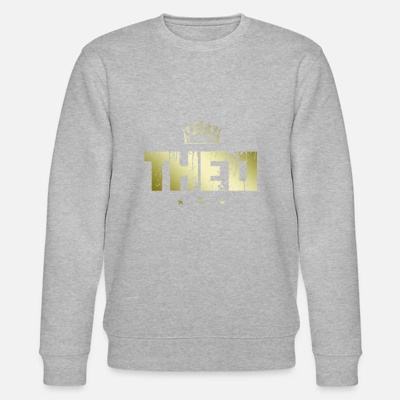 Theo - Stanley/Stella Unisex Bio-Sweatshirt CHANGER  - Grau meliert