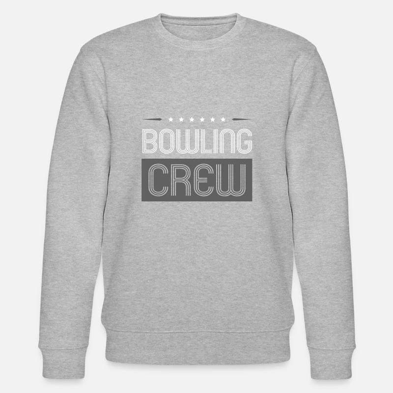 Bowling Crew - Stanley/Stella CHANGER Unisex Organic Sweatshirt - heather grey
