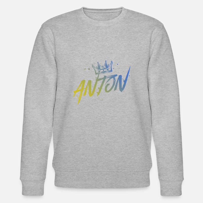 Anton - Stanley/Stella Unisex Bio-Sweatshirt CHANGER  - Grau meliert