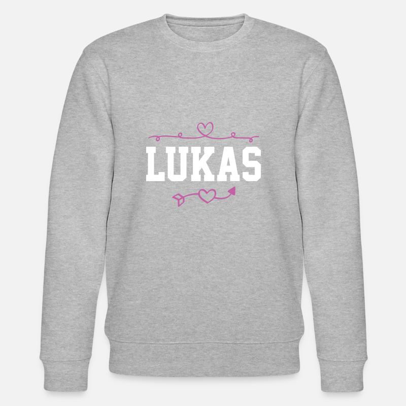 Lukas - Stanley/Stella Unisex Bio-Sweatshirt CHANGER  - Grau meliert