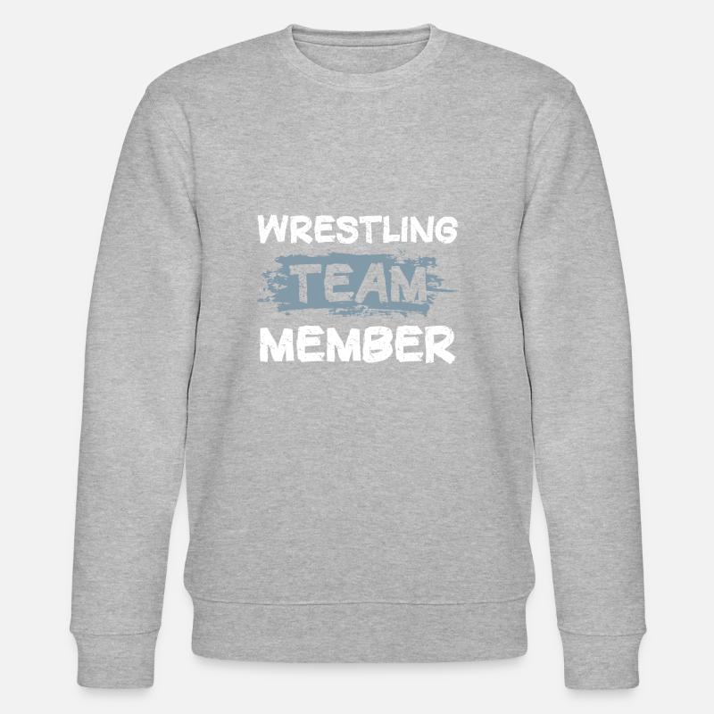 Wrestling Team - Stanley/Stella Unisex Bio-Sweatshirt CHANGER - Grau meliert