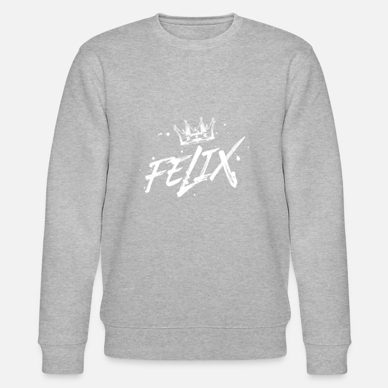 Felix - Stanley/Stella Unisex Bio-Sweatshirt CHANGER  - Grau meliert