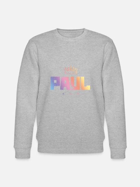 Paul - Stanley/Stella CHANGER Unisex Organic Sweatshirt - heather grey