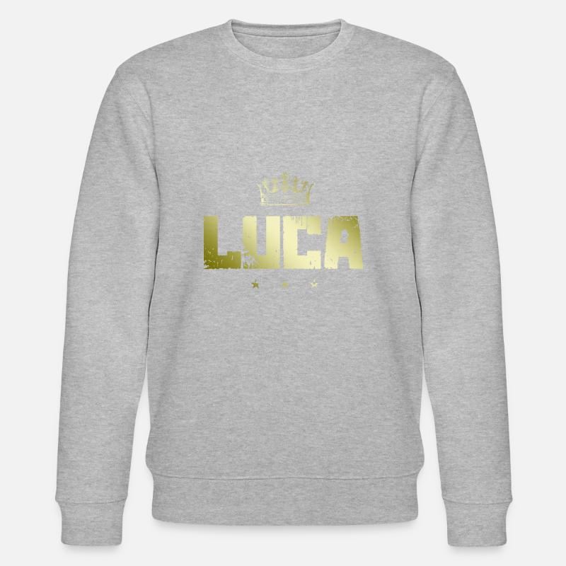 Luca - Sweat bio CHANGER Stanley/Stella Unisexe - gris chiné