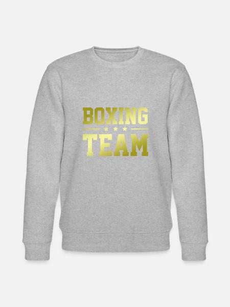 Boxing Team - Stanley/Stella CHANGER Unisex Organic Sweatshirt - heather grey