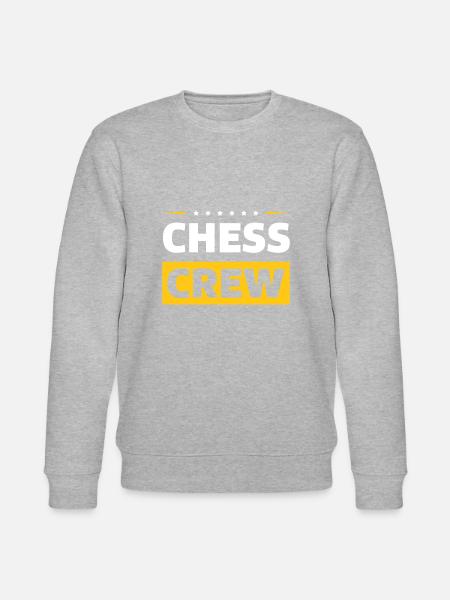 Chess Crew - Stanley/Stella Unisex Bio-Sweatshirt CHANGER - Grau meliert