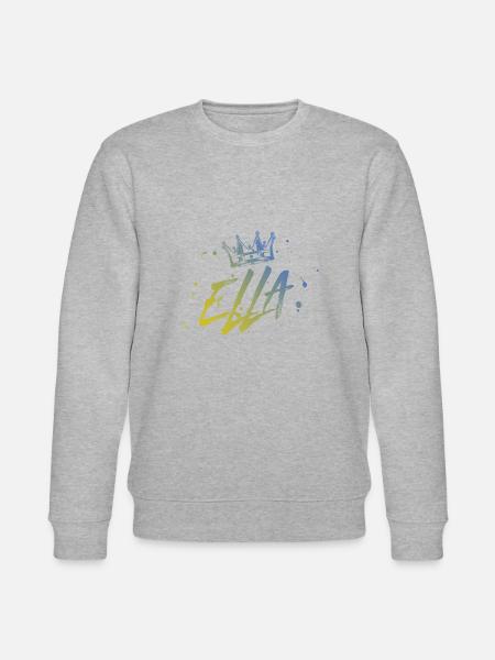 Ella - Sweat bio CHANGER Stanley/Stella Unisexe - gris chiné