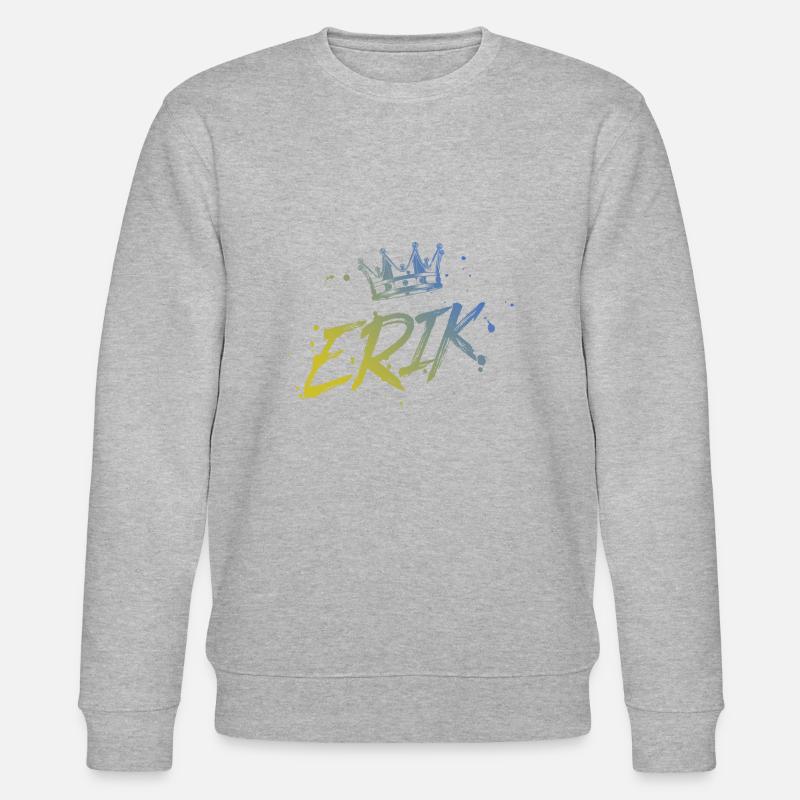 Erik - Stanley/Stella Unisex Bio-Sweatshirt CHANGER  - Grau meliert