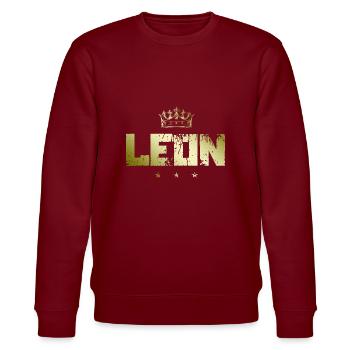 Leon - Stanley/Stella CHANGER Unisex Organic Sweatshirt - burgundy - Front - Nik (191cm) & Marisol (170cm)