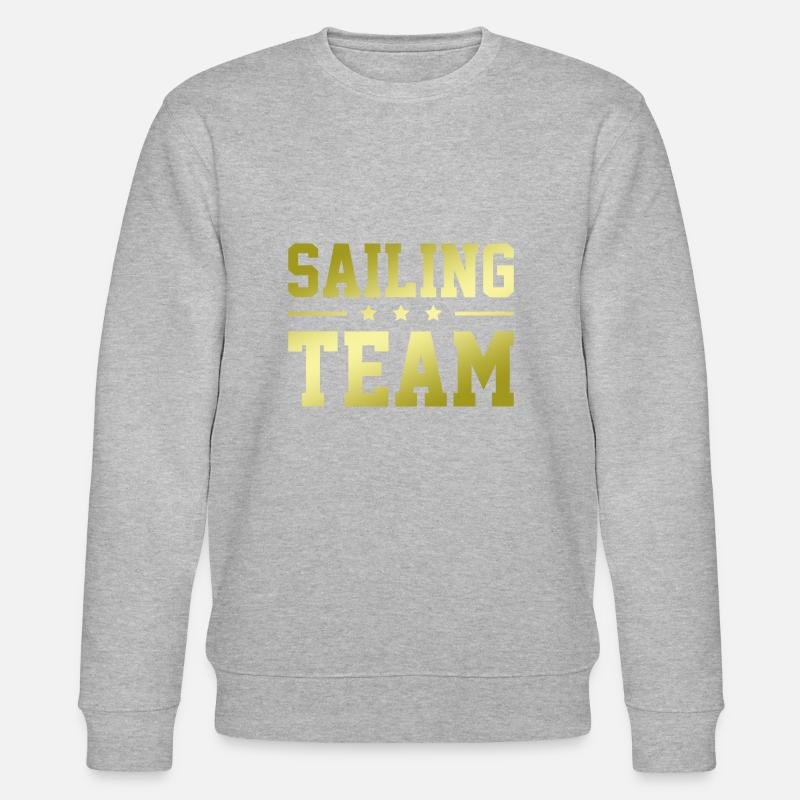 Équipe de voile - Sweat bio CHANGER Stanley/Stella Unisexe - gris chiné