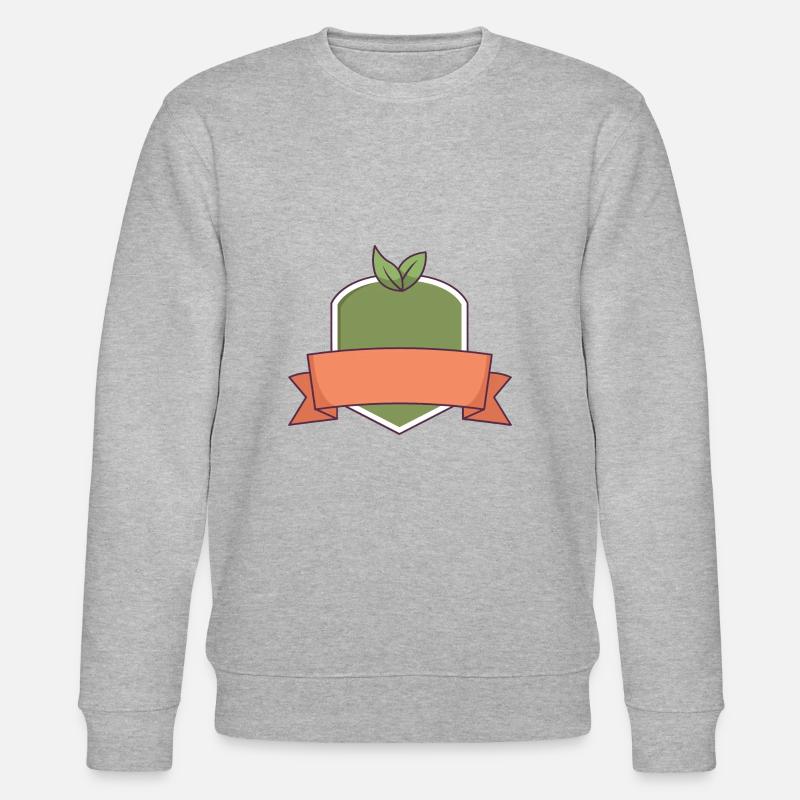 Bio-Logo - Stanley/Stella Unisex Bio-Sweatshirt CHANGER  - Grau meliert