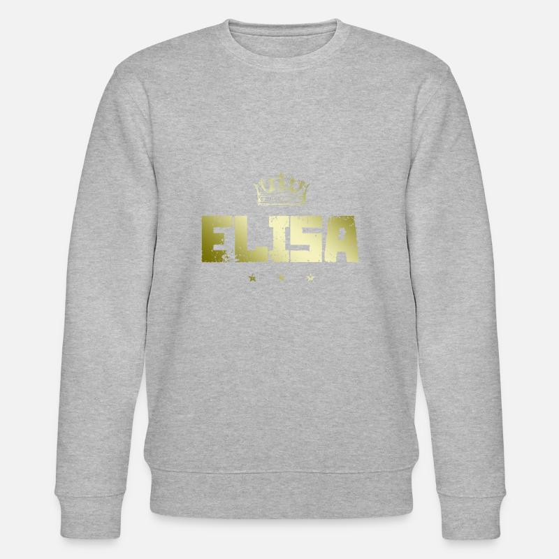 TEST ELISA - Sweat bio CHANGER Stanley/Stella Unisexe - gris chiné