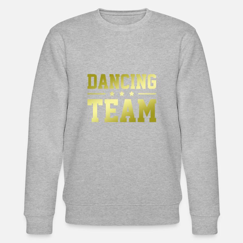 Dancing Team - Stanley/Stella Unisex Bio-Sweatshirt CHANGER  - Grau meliert