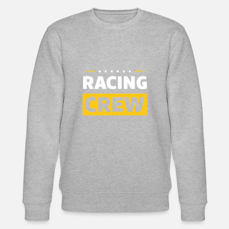 Racing Crew - Stanley/Stella Unisex Bio-Sweatshirt CHANGER  - Grau meliert