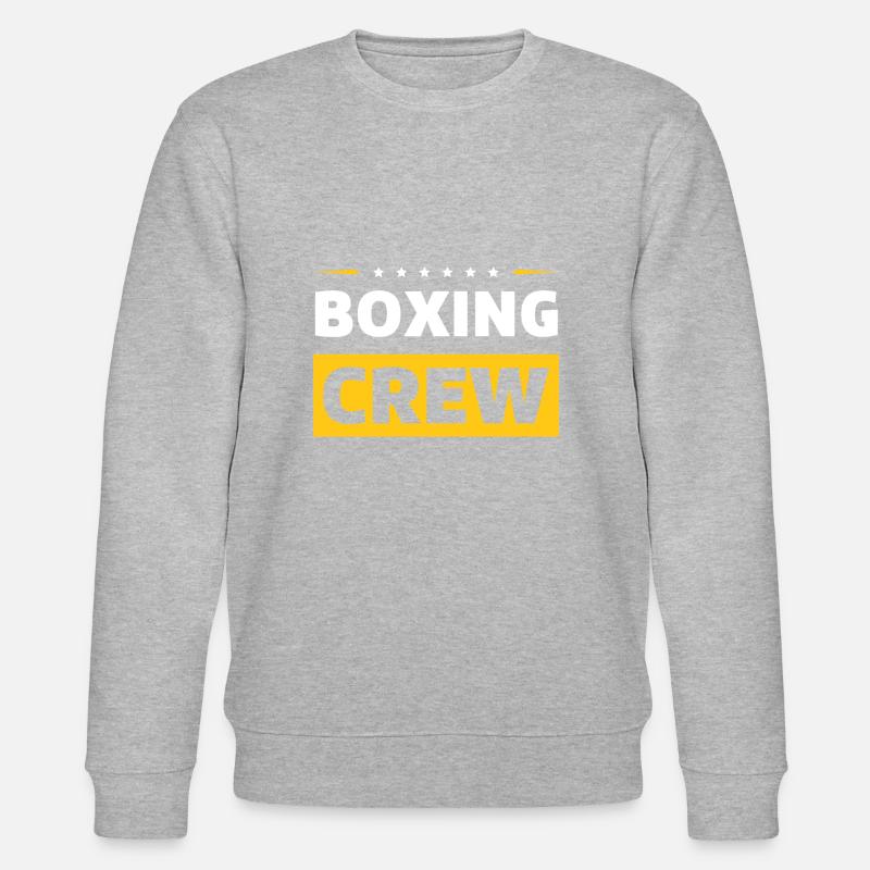 Équipe de boxe - Sweat bio CHANGER Stanley/Stella Unisexe - gris chiné