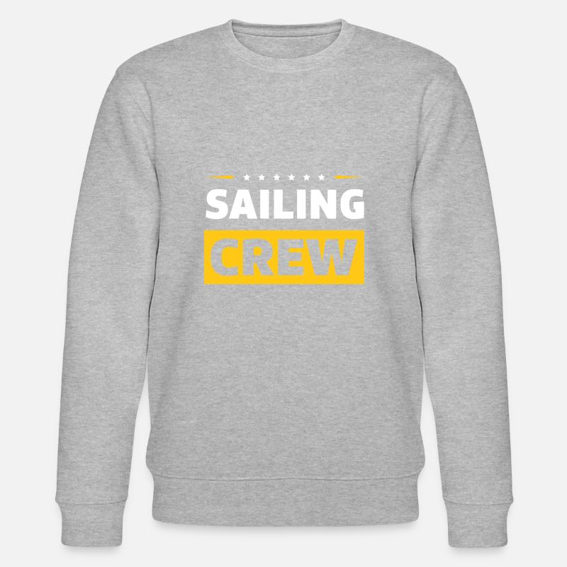 Sailing Crew - Stanley/Stella Unisex Bio-Sweatshirt CHANGER  - Grau meliert