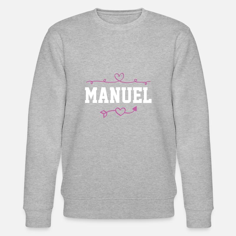 Cécile - Sweat bio CHANGER Stanley/Stella Unisexe - gris chiné