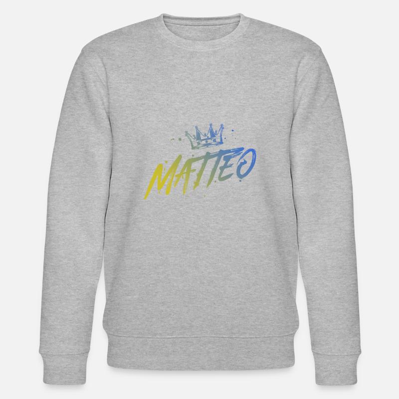 Matteo - Sweat bio CHANGER Stanley/Stella Unisexe - gris chiné