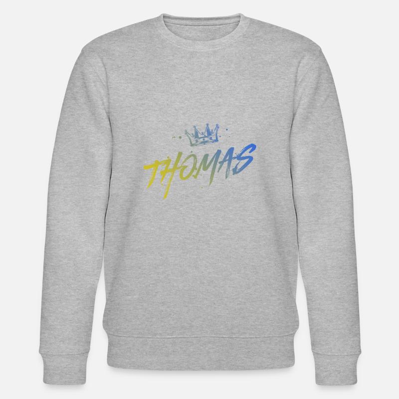 Thomas - Stanley/Stella Unisex Bio-Sweatshirt CHANGER  - Grau meliert