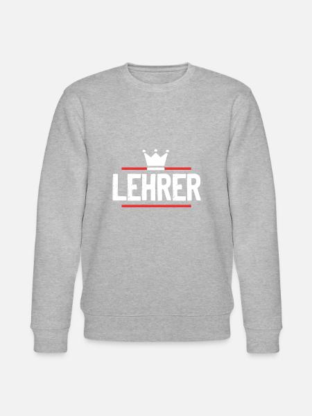Lehrer Beruf - Stanley/Stella Unisex Bio-Sweatshirt CHANGER - Grau meliert