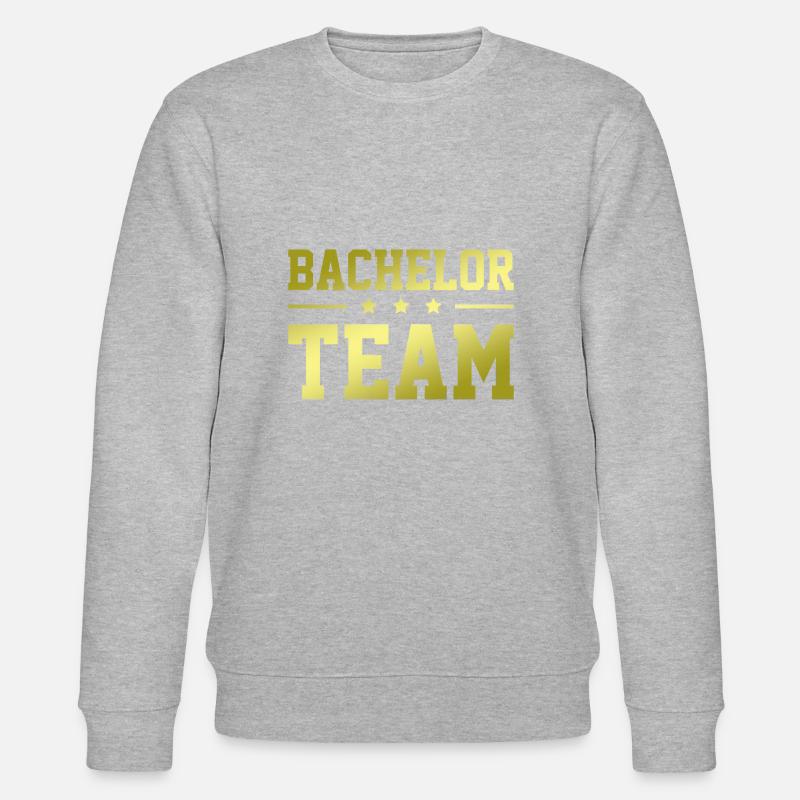 Équipe Bachelor - Sweat bio CHANGER Stanley/Stella Unisexe - gris chiné
