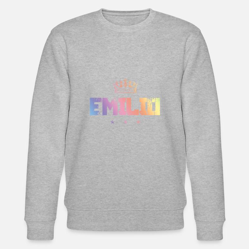 Emilio - Stanley/Stella Unisex Bio-Sweatshirt CHANGER  - Grau meliert