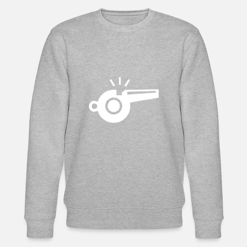 Sifflet sifflet - Sweat bio CHANGER Stanley/Stella Unisexe - gris chiné