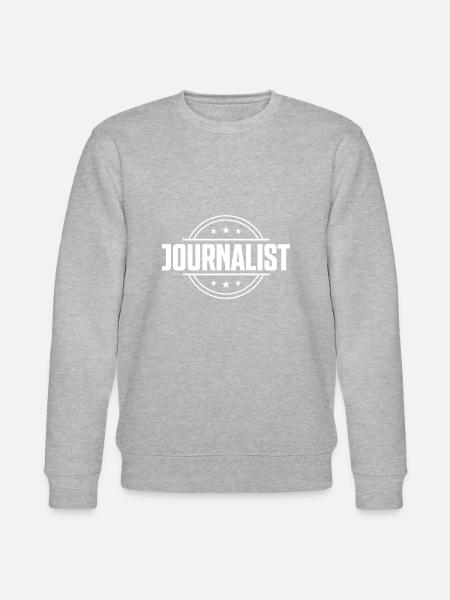 Journalist Beruf - Stanley/Stella Unisex Bio-Sweatshirt CHANGER  - Grau meliert