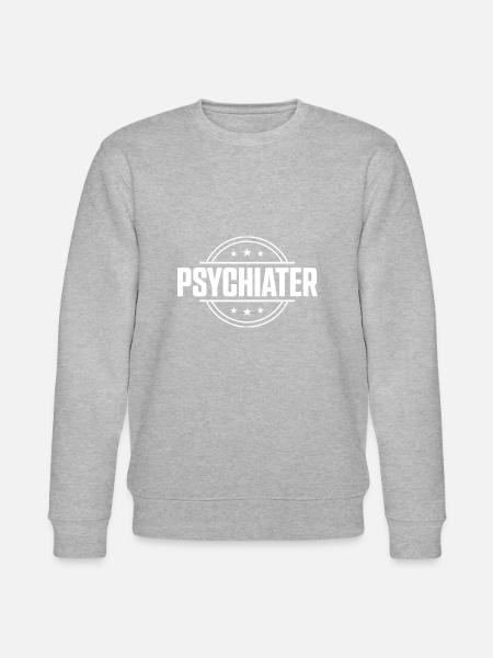 Psychiater Beruf - Stanley/Stella Unisex Bio-Sweatshirt CHANGER  - Grau meliert