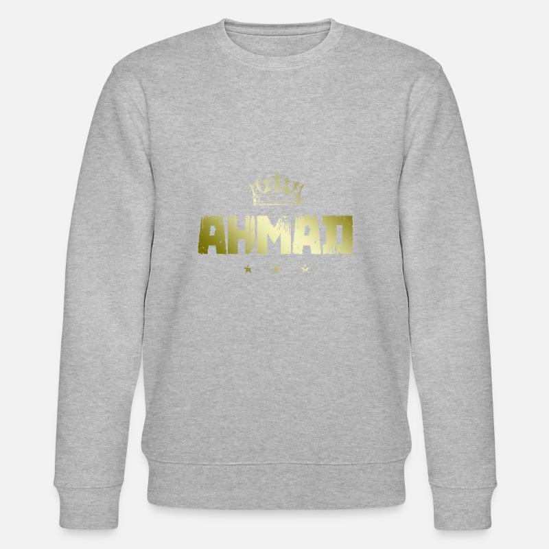 Ahmad - Sweat bio CHANGER Stanley/Stella Unisexe - gris chiné