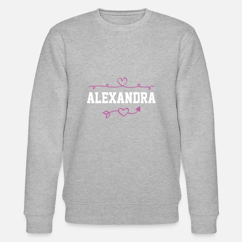 Alexandra - Stanley/Stella Unisex Bio-Sweatshirt CHANGER  - Grau meliert
