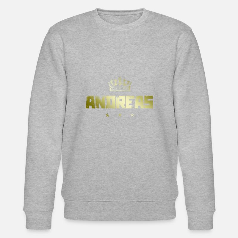 Andreas - Stanley/Stella Unisex Bio-Sweatshirt CHANGER  - Grau meliert