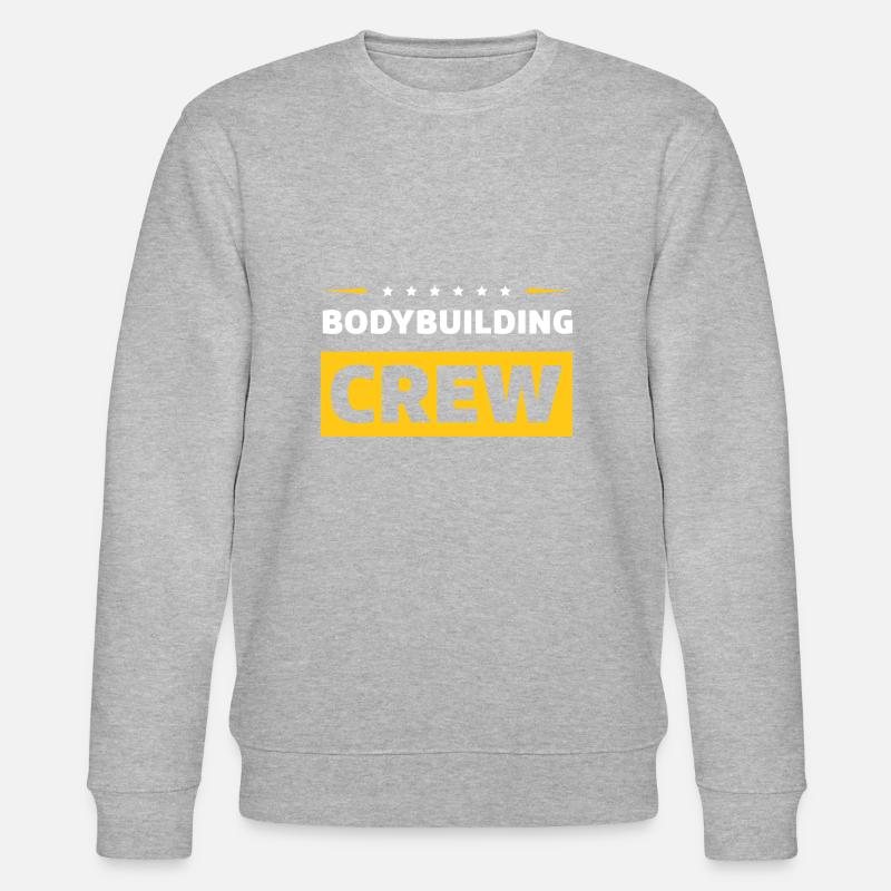 Equipe de musculation - Sweat bio CHANGER Stanley/Stella Unisexe - gris chiné