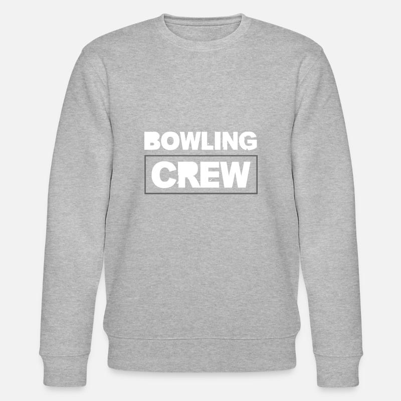 Bowling Crew - Stanley/Stella CHANGER Unisex Organic Sweatshirt - heather grey