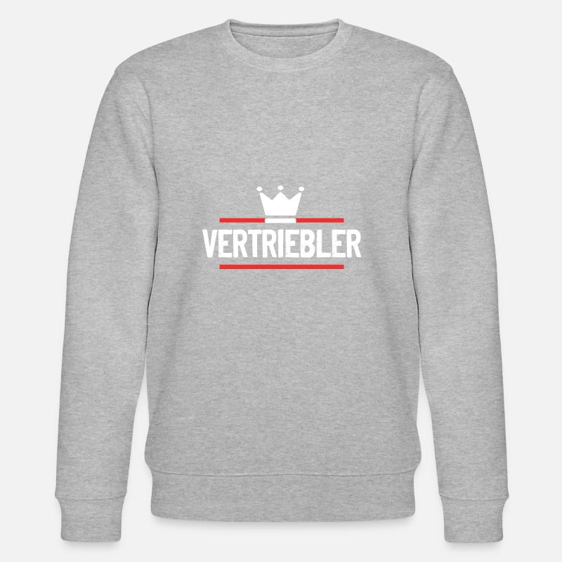 Vertriebler Beruf - Stanley/Stella Unisex Bio-Sweatshirt CHANGER - Grau meliert