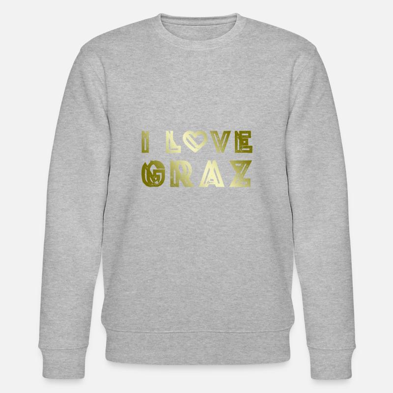 J’aime Graz - Sweat bio CHANGER Stanley/Stella Unisexe - gris chiné