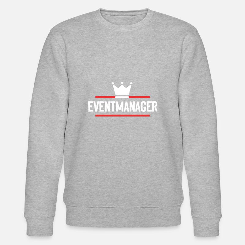 Eventmanager - Stanley/Stella Unisex Bio-Sweatshirt CHANGER  - Grau meliert