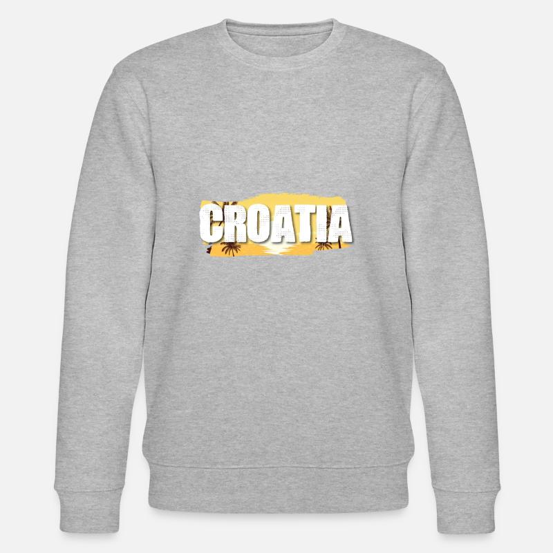 Croatia - Stanley/Stella Unisex Bio-Sweatshirt CHANGER  - Grau meliert