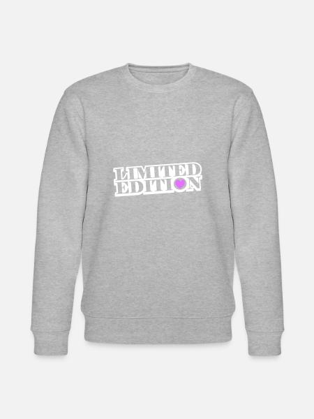 Limited Edition Heart Saying - Stanley/Stella CHANGER Unisex Organic Sweatshirt - heather grey