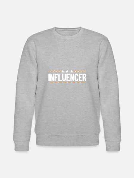 Influencer Beruf - Stanley/Stella Unisex Bio-Sweatshirt CHANGER  - Grau meliert