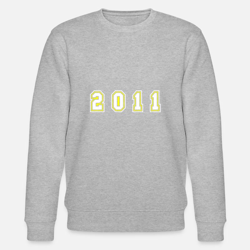 Numéro de l’année 2011 - Sweat bio CHANGER Stanley/Stella Unisexe - gris chiné