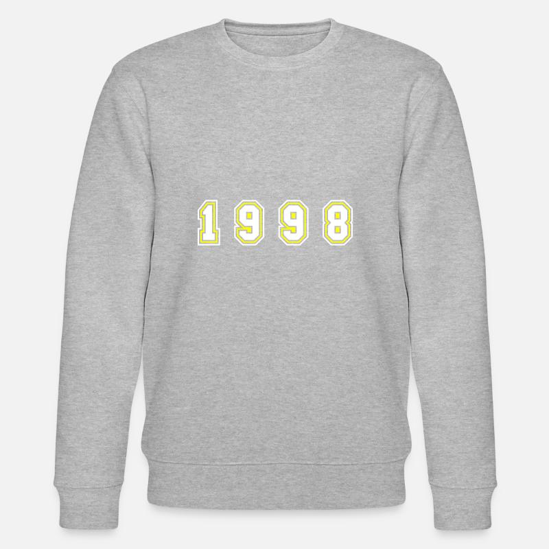Numéro de l’année 1998 - Sweat bio CHANGER Stanley/Stella Unisexe - gris chiné