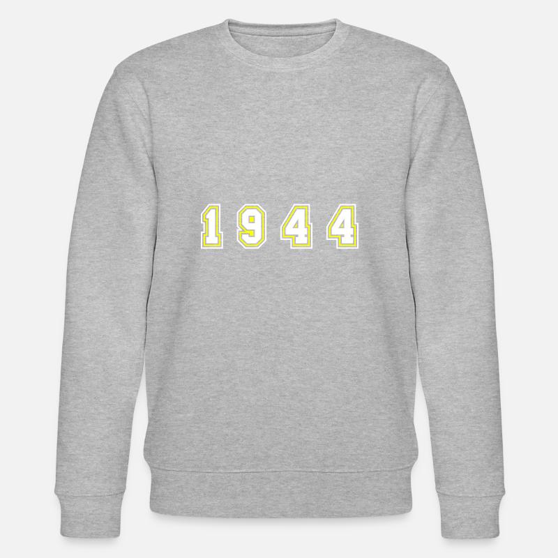 Numéro de l’année 1944 - Sweat bio CHANGER Stanley/Stella Unisexe - gris chiné