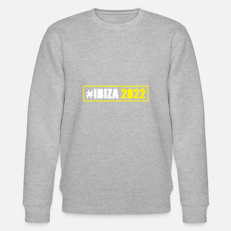 Ibiza 2022 - Stanley/Stella Unisex Bio-Sweatshirt CHANGER  - Grau meliert