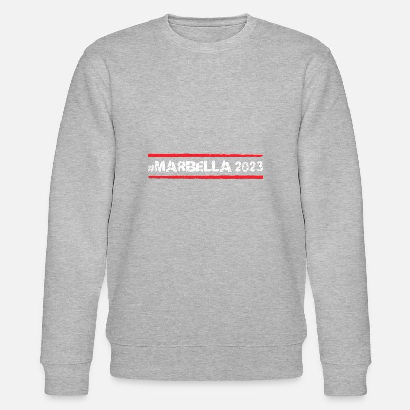 Marbella 2023 - Sweat bio CHANGER Stanley/Stella Unisexe - gris chiné