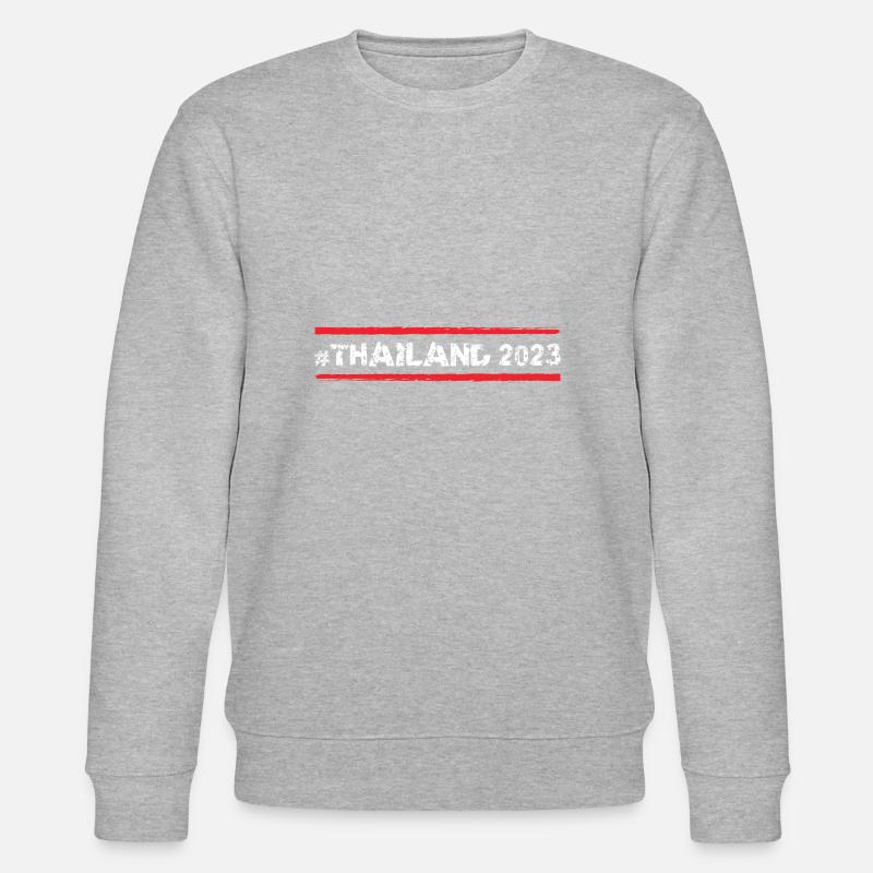 Thaïlande 2023 - Sweat bio CHANGER Stanley/Stella Unisexe - gris chiné